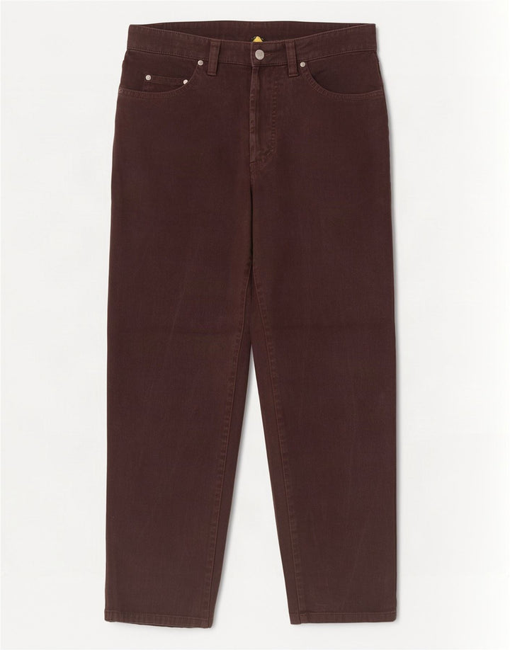 Camel Active Mens Tapered Jeans W31 L31 Algodão Marrom
