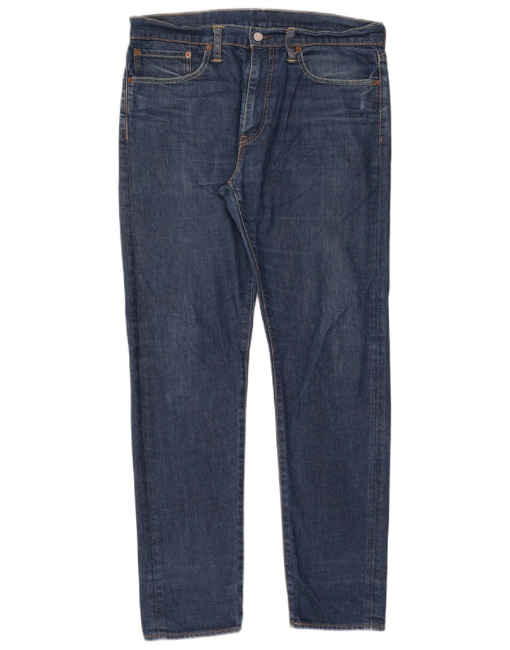 Levi's Masculino 508 Regular Tapered Jeans W34 L32 Azul Algodão