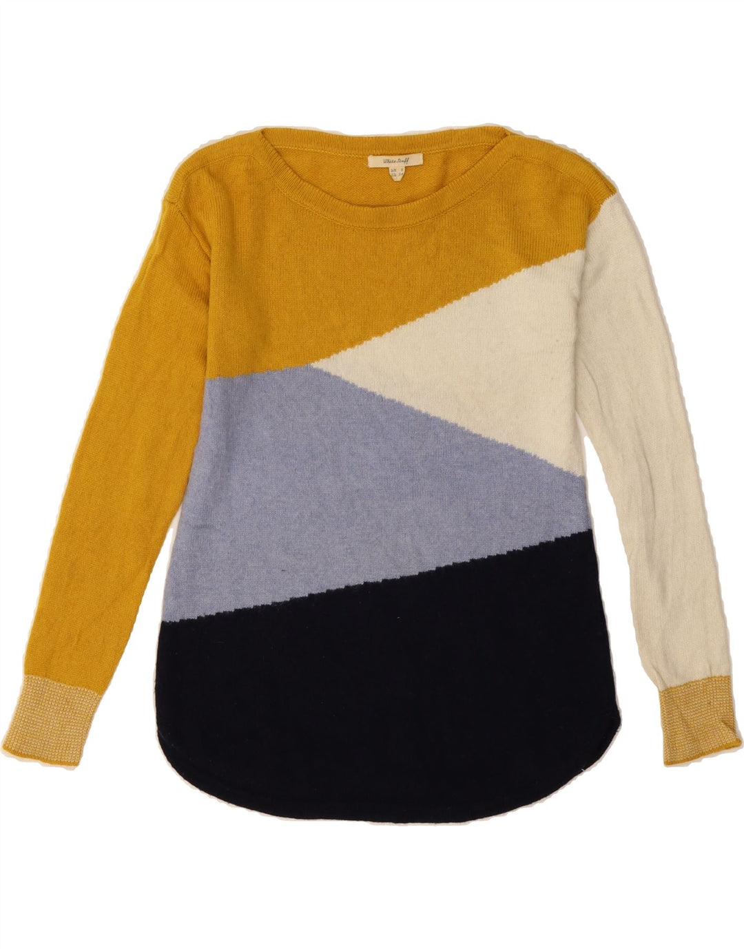 WHITE STUFF Womens Boat Neck Jumper Sweater UK 6 XS Multicoloured Vintage White Stuff and Second-Hand White Stuff from Messina Hembry 