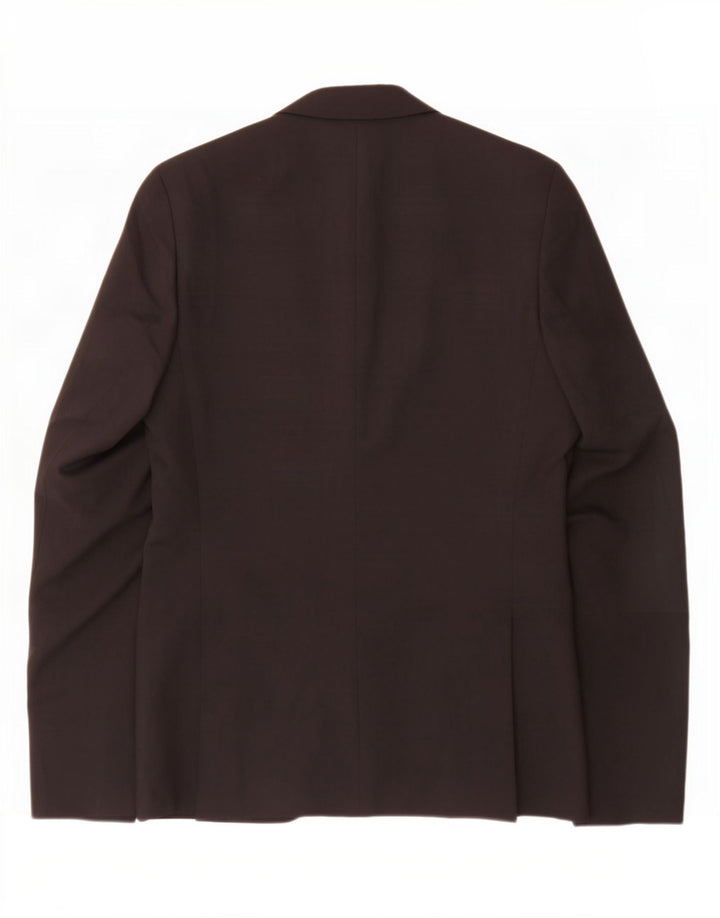 Jaqueta blazer de 2 botões Jack & Jones Boys 15-16 anos preto poliéster