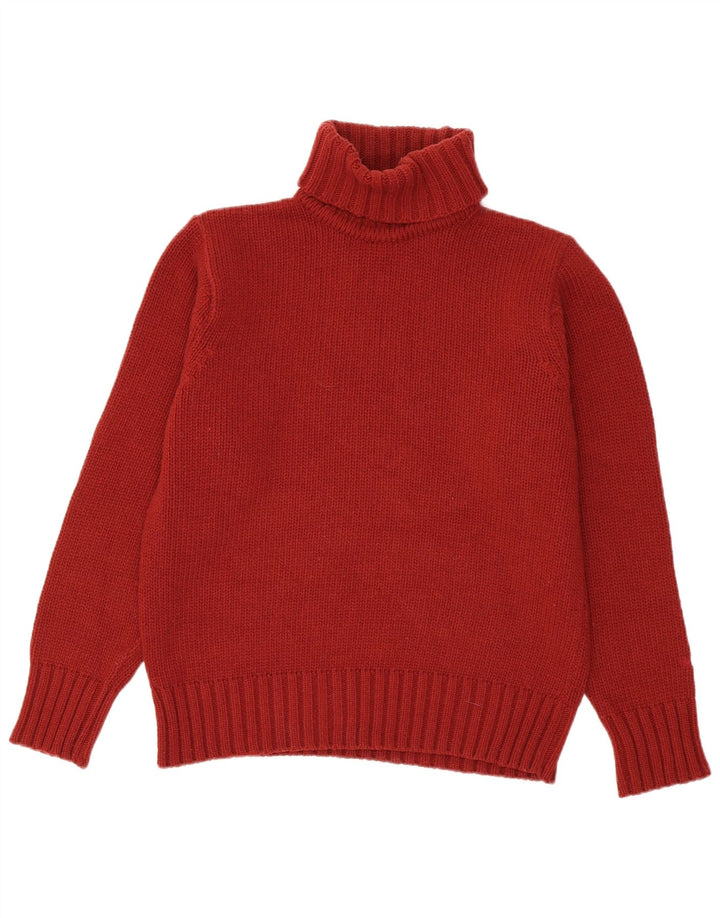Suéter masculino Dockers com gola redonda, vermelho médio