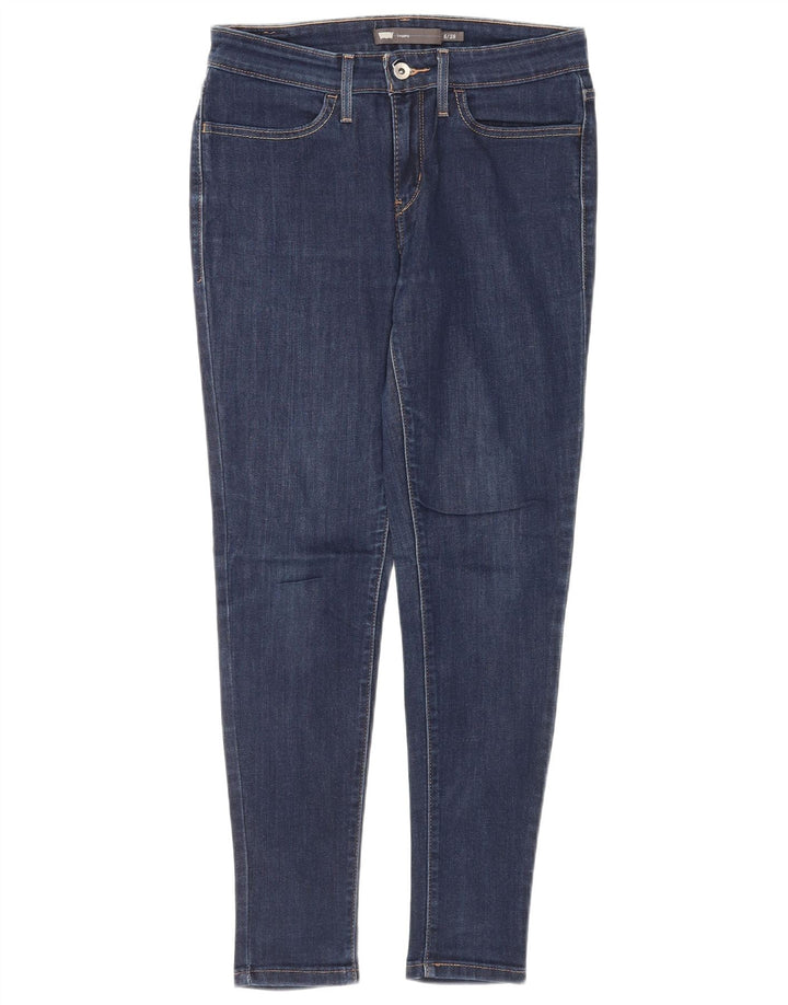 LEVI'S Legging feminina skinny jeans US 6 médio W28 L27 algodão azul