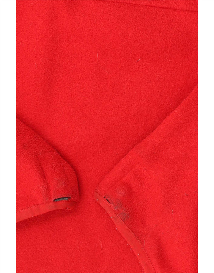 Jaqueta masculina de lã The North Face UK 42 XL poliéster vermelho