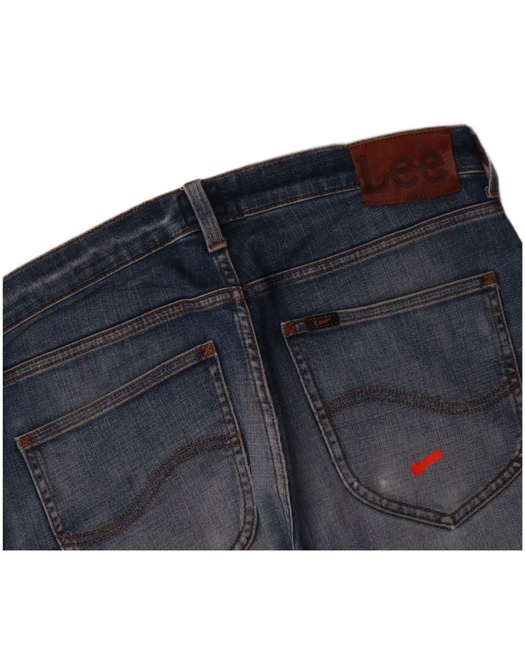 LEE Masculino Arvin Slim Jeans W32 L32 Azul Algodão