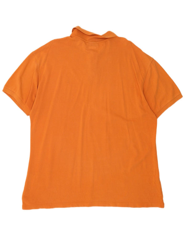 Camisa polo masculina Marlboro Classics 3XL algodão laranja