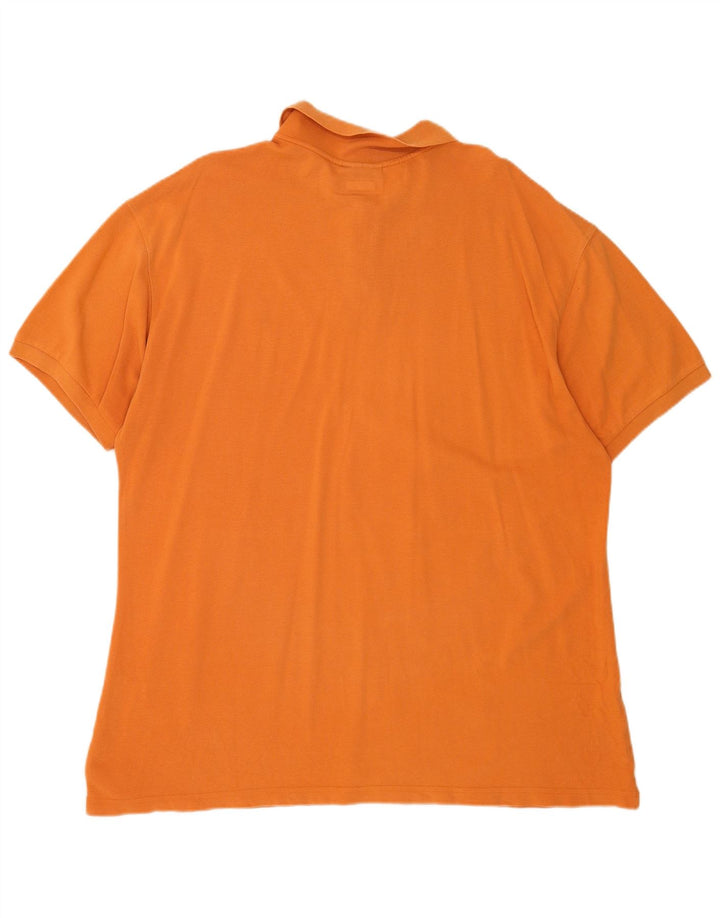 Camisa polo masculina Marlboro Classics 3XL algodão laranja
