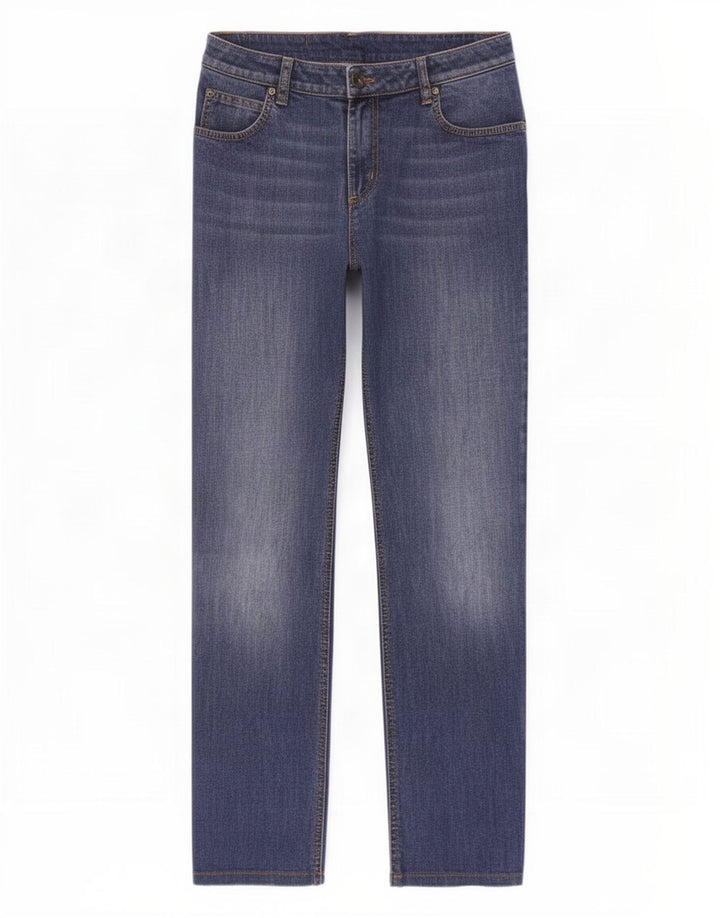 Calça jeans reta feminina Henry Cottons W28 L28 azul