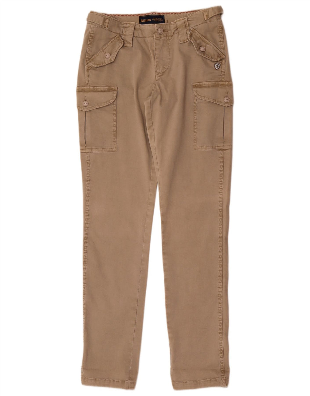 Calça cargo slim masculina Blauer W28 L32 algodão bege