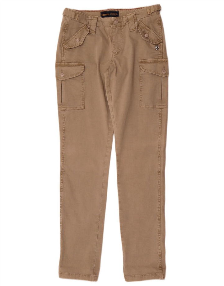 Calça cargo slim masculina Blauer W28 L32 algodão bege