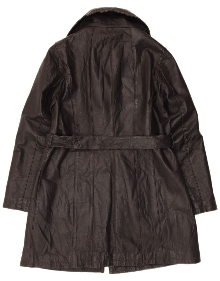 Casaco de couro feminino Conbipel IT 48 XL couro preto
