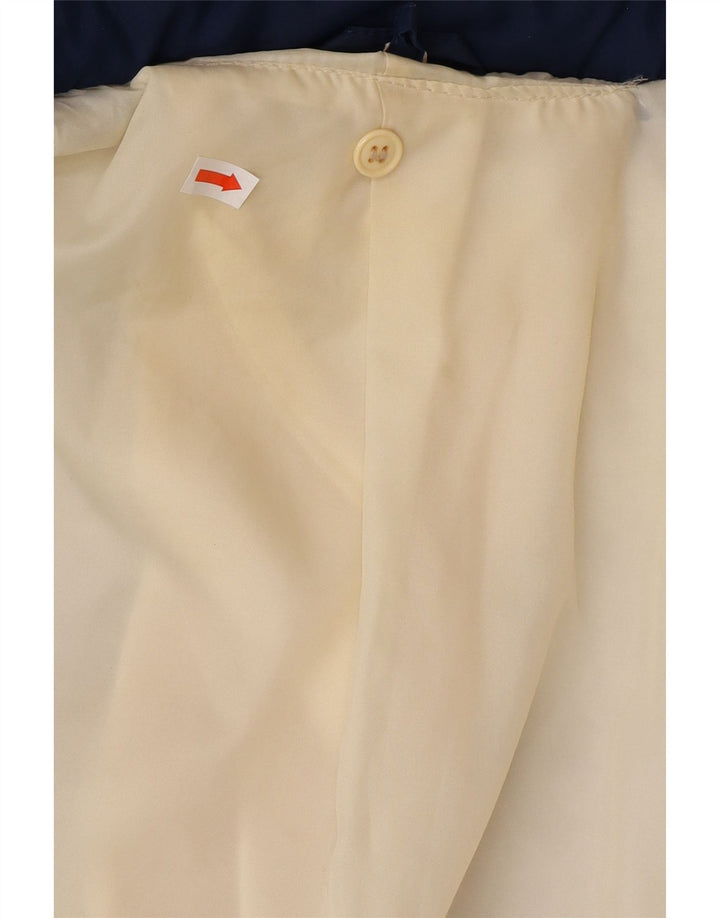 C&A Mens Padded Jacket EU 58 XL Blue Colourblock Polyamide