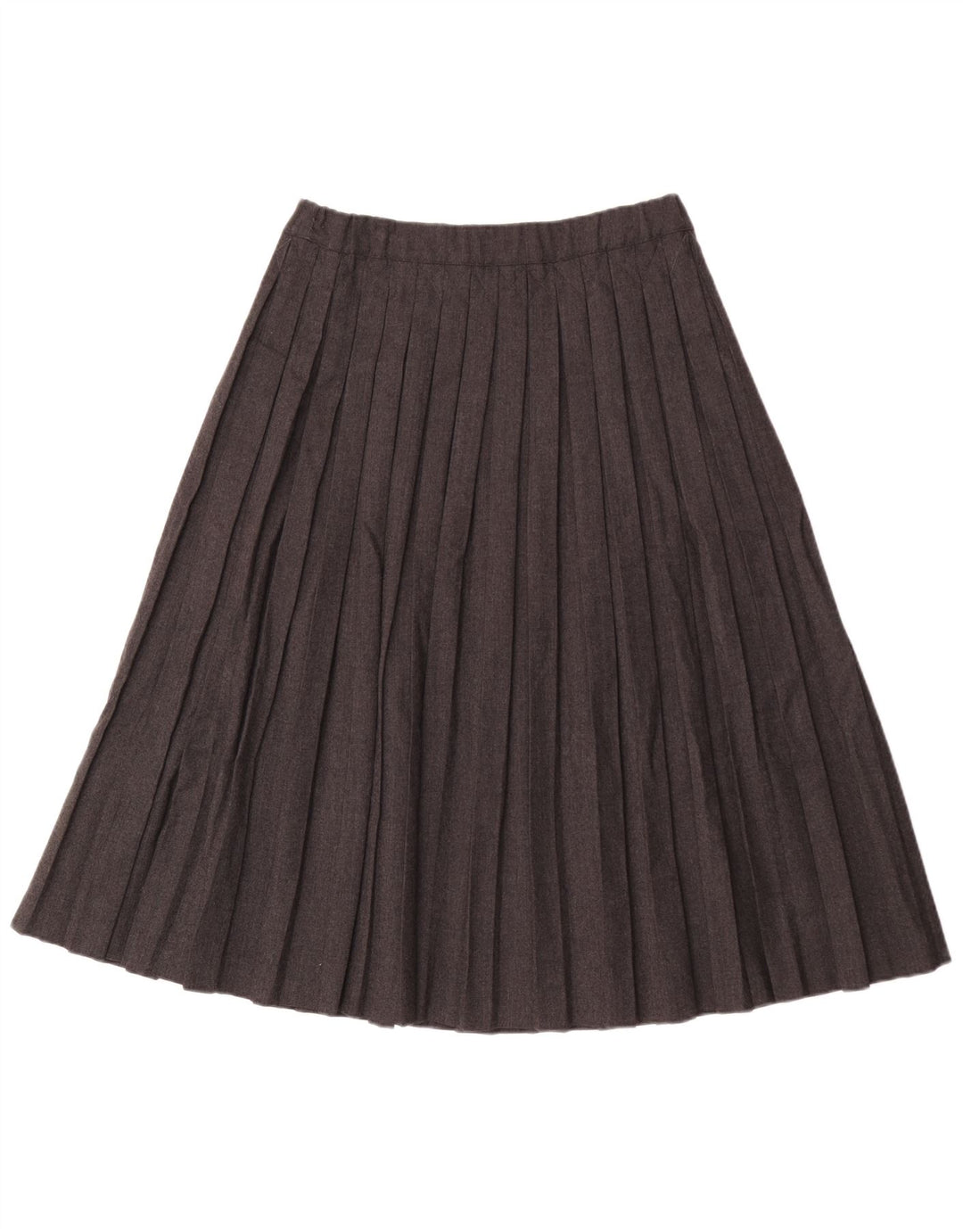Vintage Womens Pleated Skirt IT 42 Medium W30  Grey Wool