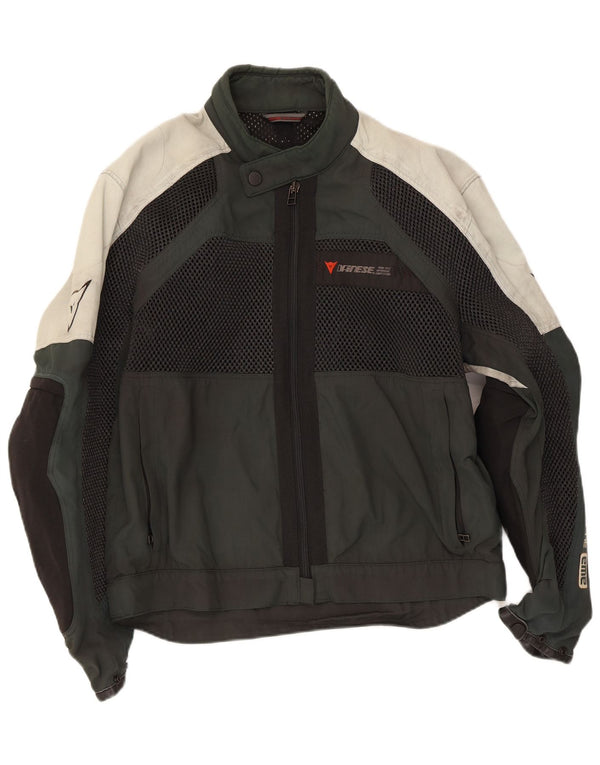 Jaqueta feminina Dainese Graphic Racer EU 52 cinza médio colorblock nylon