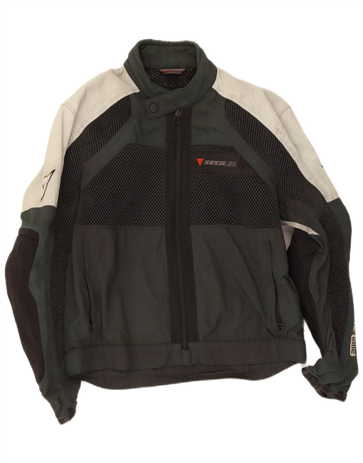 Jaqueta feminina Dainese Graphic Racer EU 52 cinza médio colorblock nylon