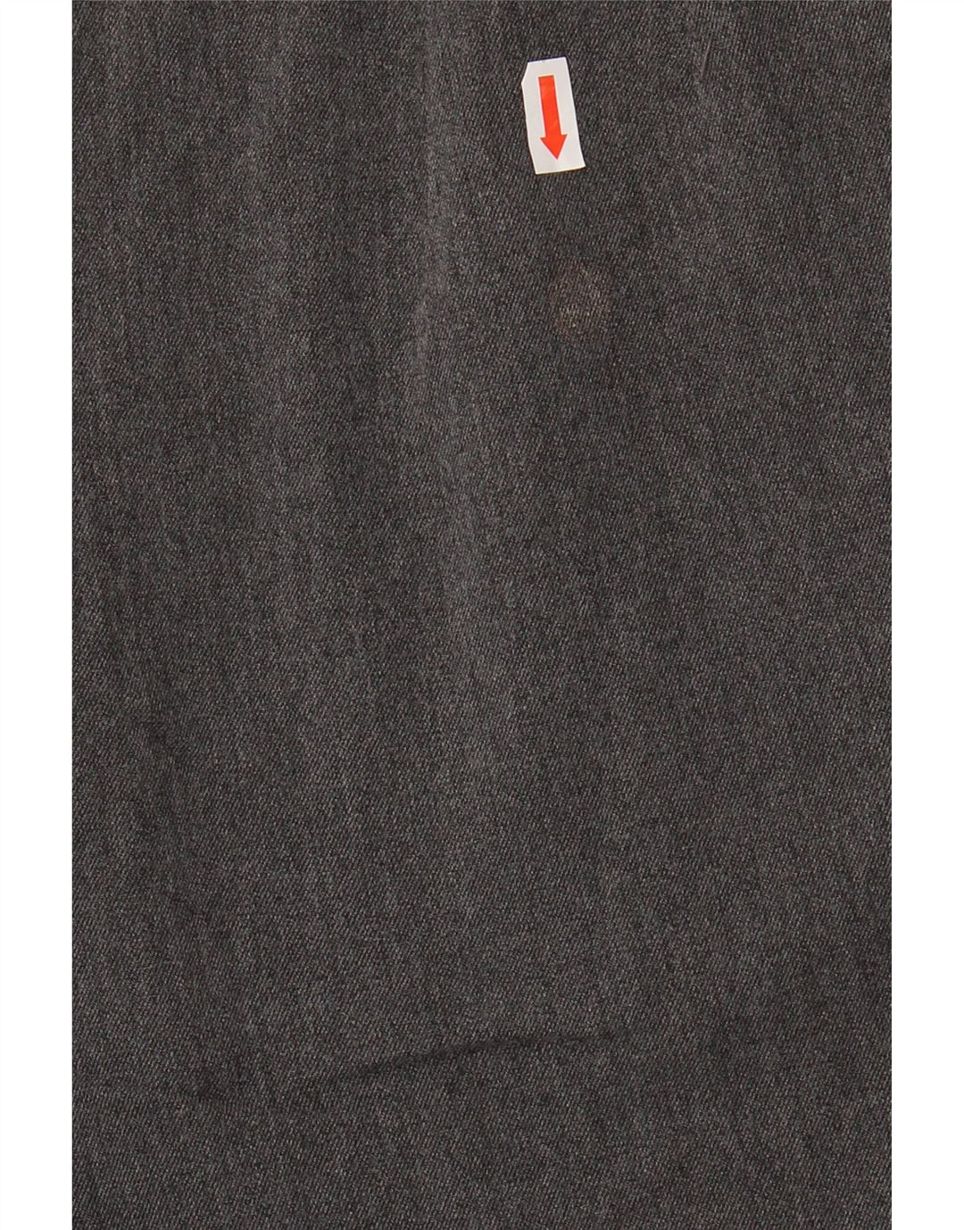 Zara Calça feminina cintura alta cropped médio W28 L25 poliéster cinza