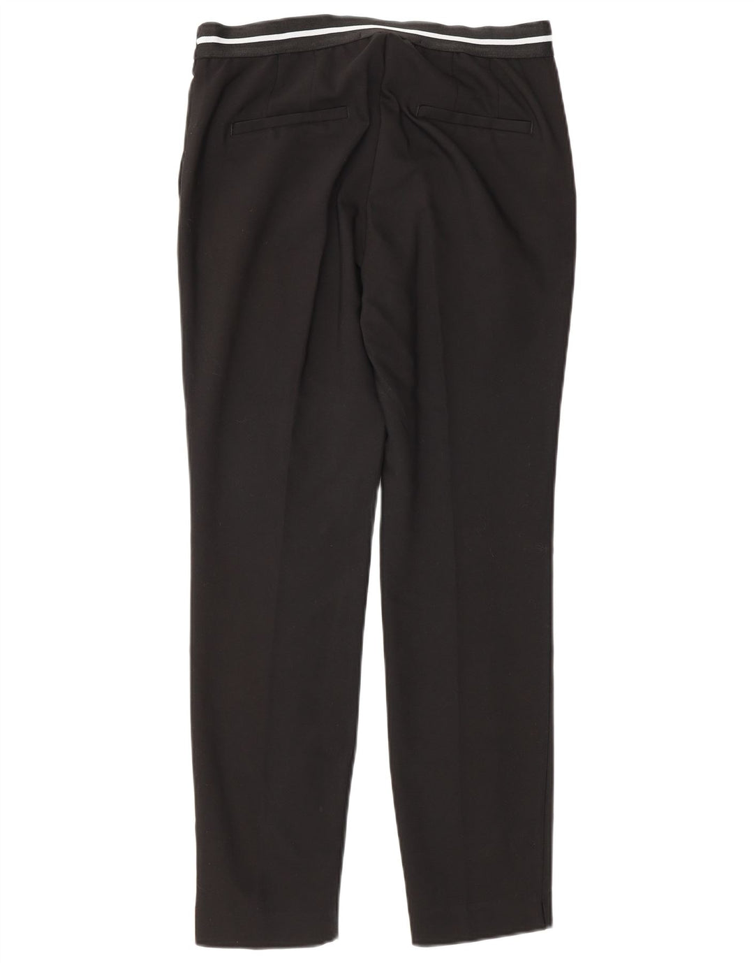 Zara Calça Chino Feminina Slim Pequena W26 L26 Preta