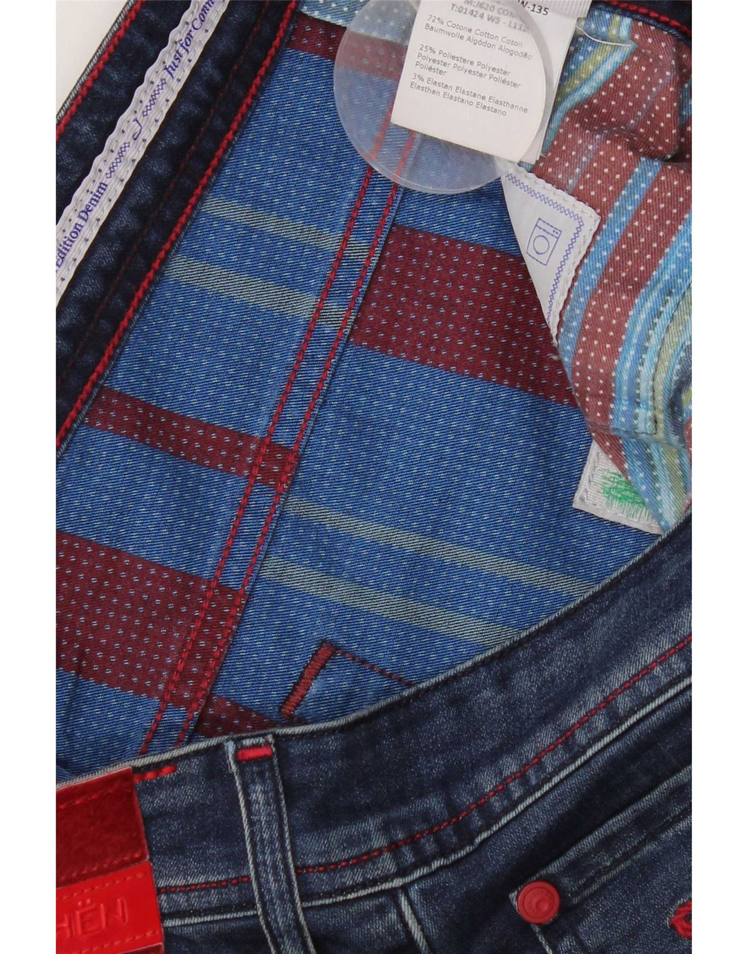 Jacob Cohen Jeans Slim Feminino W34 L31 Algodão Azul