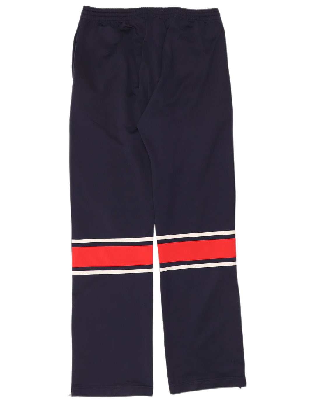 Calça de treino masculina Fila pequena azul marinho Colourblock poliéster