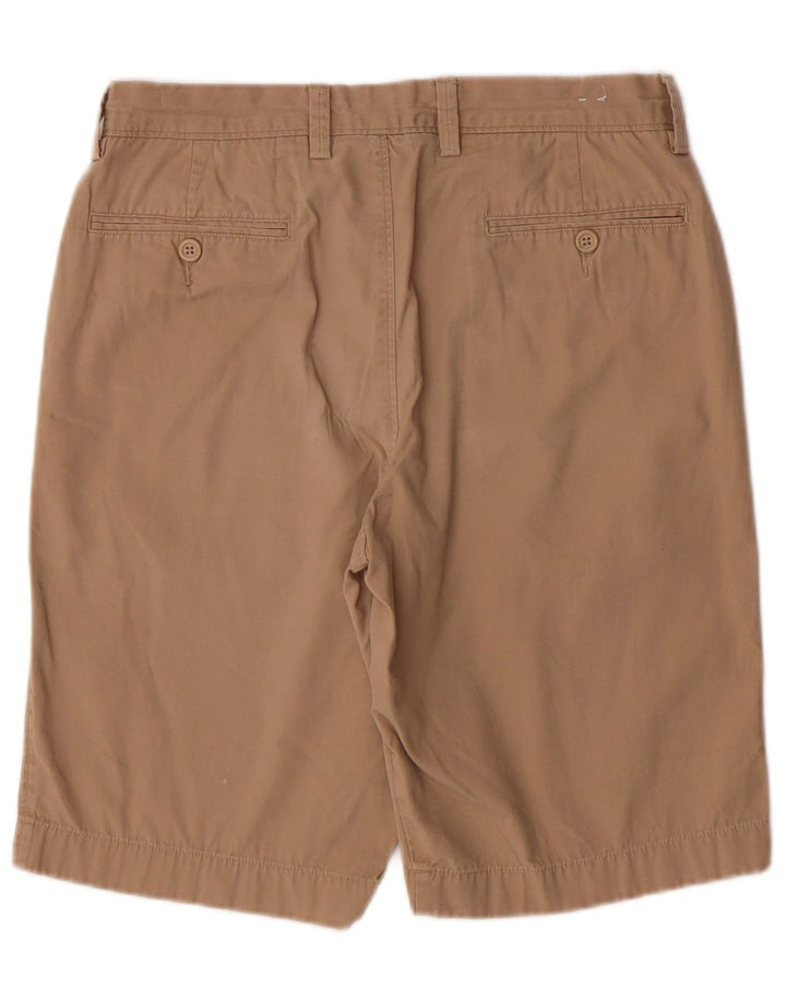 J. Crew Mens Rivington Chino Shorts W29 Pequeno Algodão Bege