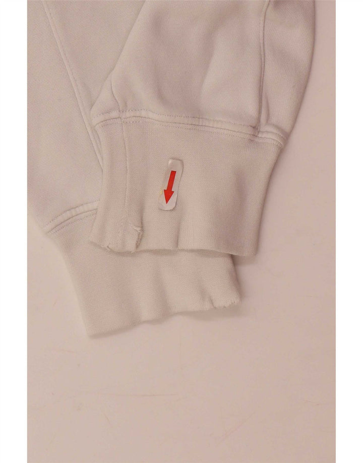 Jordan Mens Graphic Hoodie Jumper Médio Branco