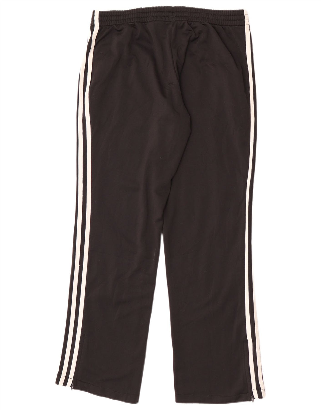 Calça de treino feminina Adidas UK 40 grande preto colorblock poliéster