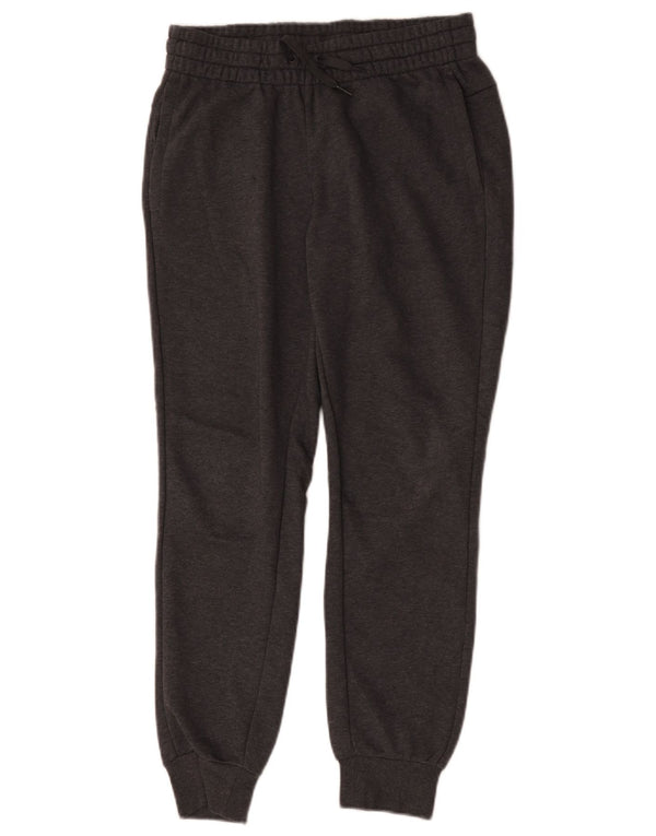 Adidas Womens Tracksuit Calças Joggers UK 8/10 Pequeno Cinza Algodão Esportes