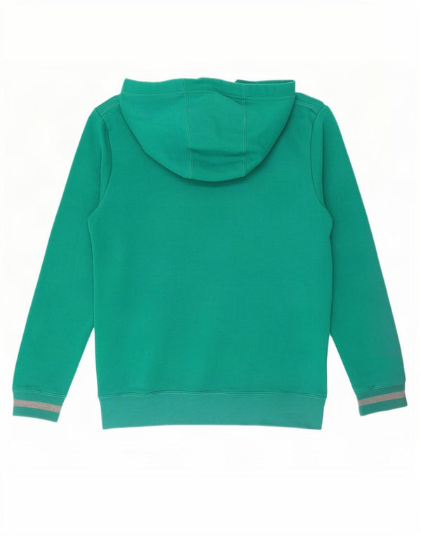 Puma masculino gráfico moletom com capuz pequeno algodão verde