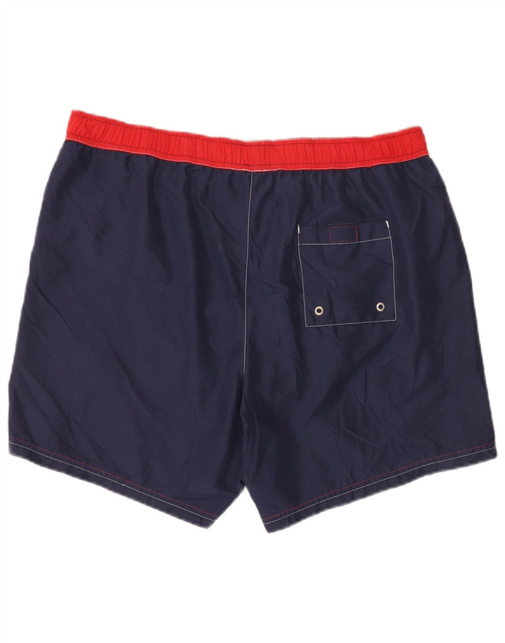 Shorts de natação masculino Fila XL azul marinho poliéster