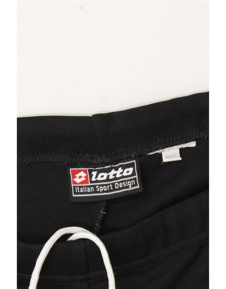 LOTTO Mens Sport Shorts Médio Preto