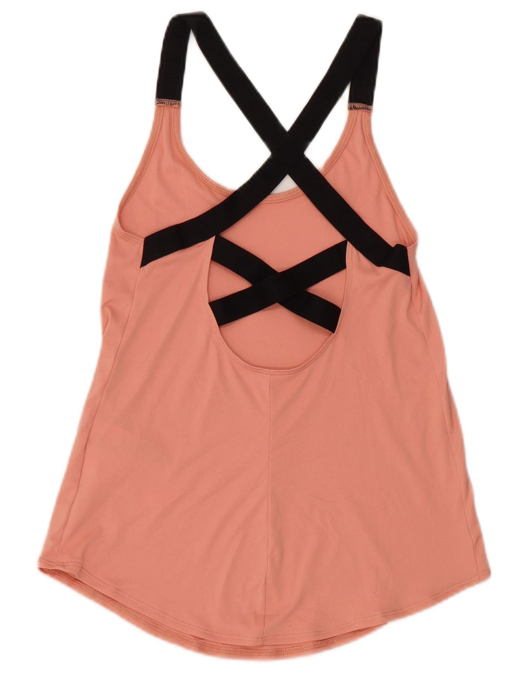 Nike Womens Dri Fit Vest Top UK 4 XS Rosa Poliéster
