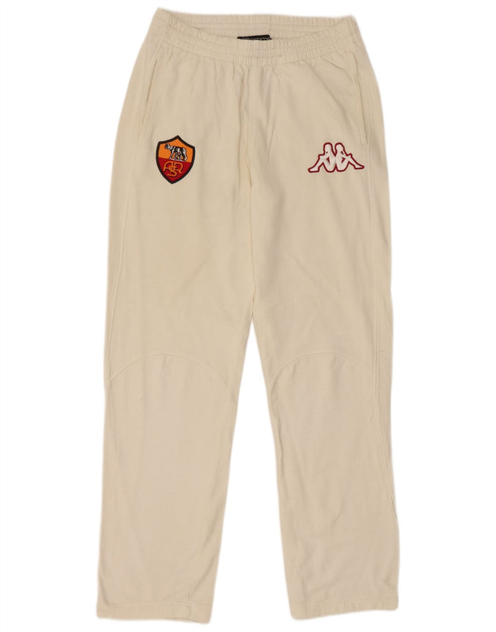 Calça feminina KAPPA com estampa gráfica XS algodão branco