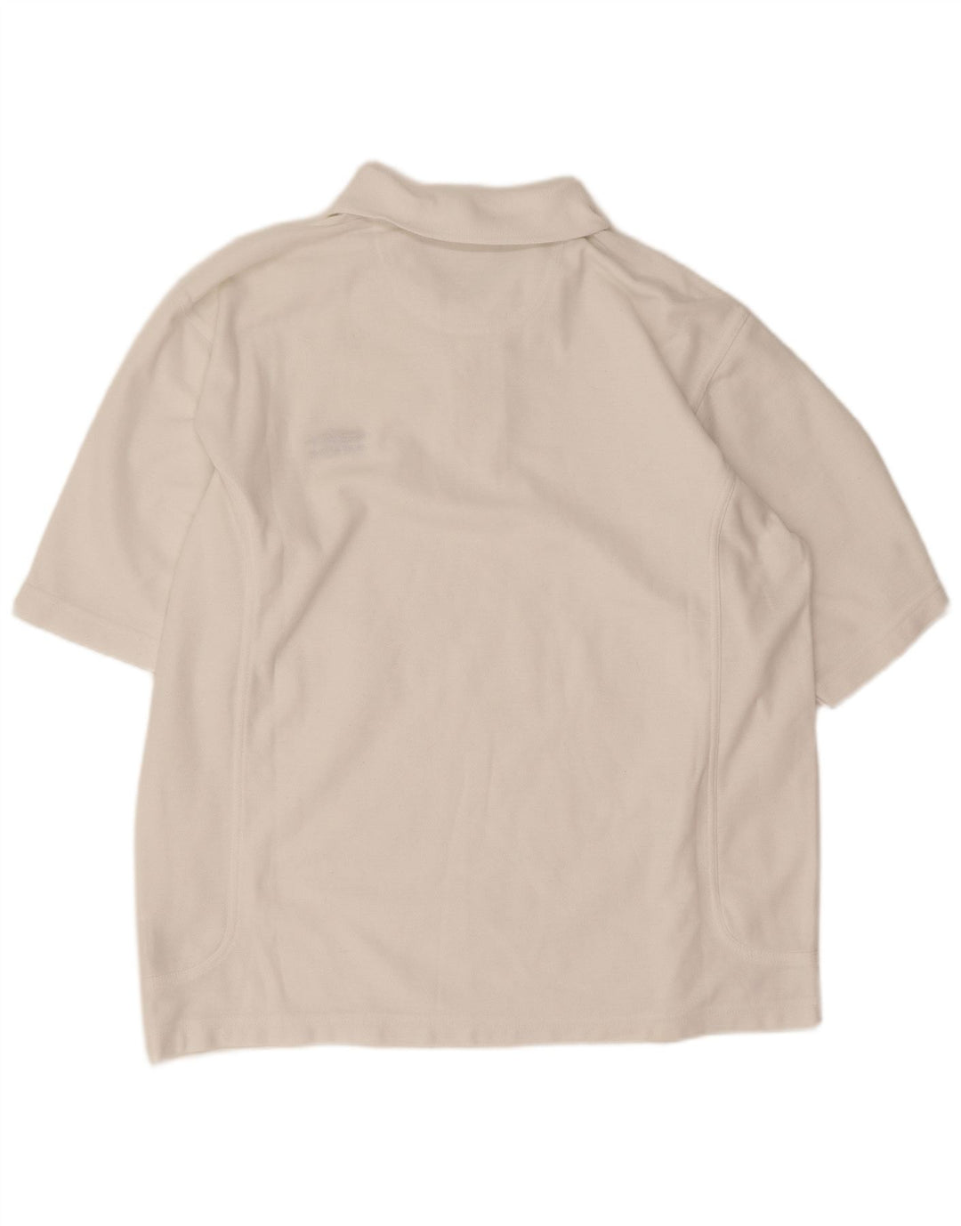 Camisa polo masculina Umbro grande poliéster branco esportivo