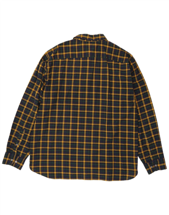 Camisa masculina Tommy Hilfiger Regular Fit 2XL algodão xadrez multicolorido