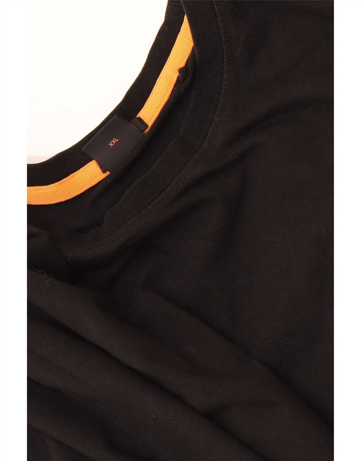 Camiseta gráfica masculina Hugo Boss Top 2XL preta