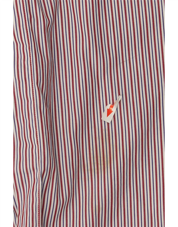 Camisa masculina Dolce & Gabbana IT 48 algodão listrado multicolorido médio