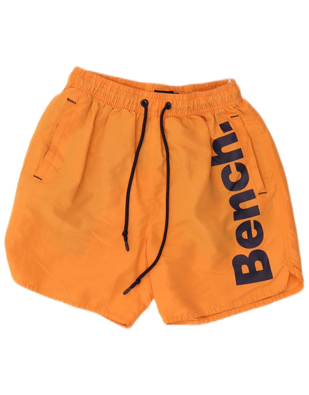 Bench Mens Graphic Swimming Shorts Pequeno Poliéster Laranja