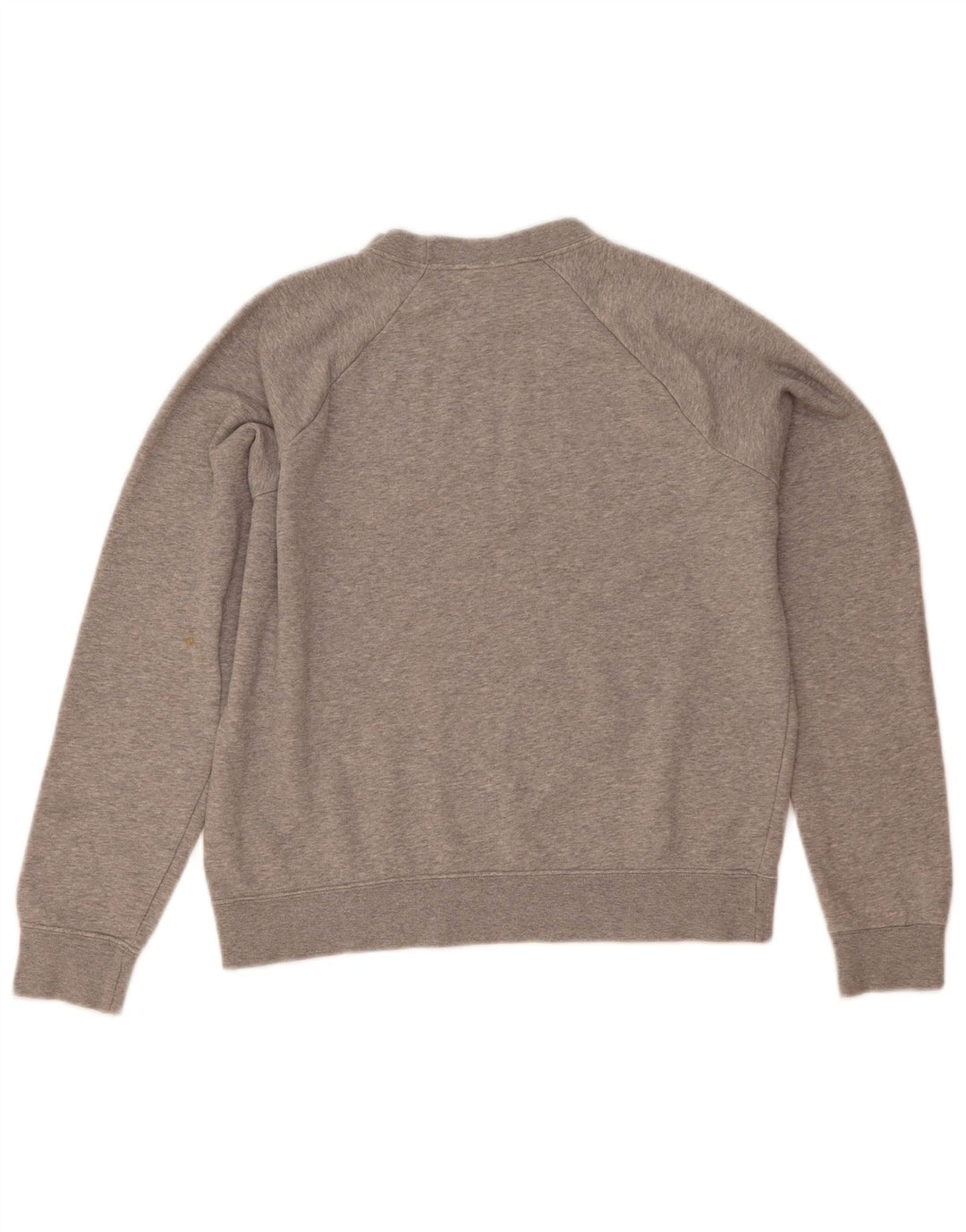 Nike feminino oversized gráfico moletom jumper UK 10 pequeno cinza manchado