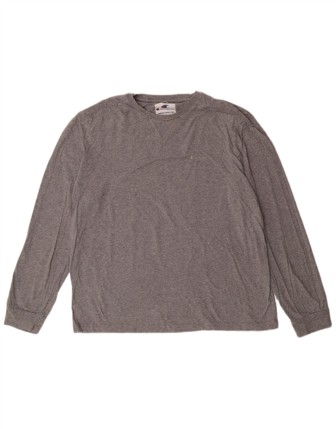 CHAMPION Top feminino manga comprida UK 18 XL cinza