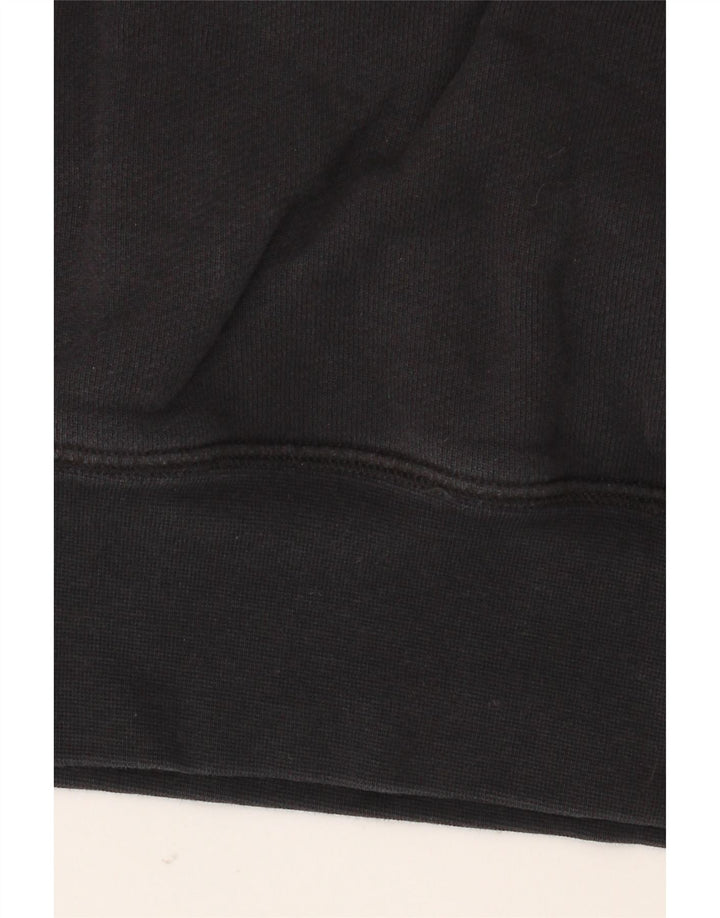 Nike Mens Hoodie Jumper Pequeno Algodão Preto