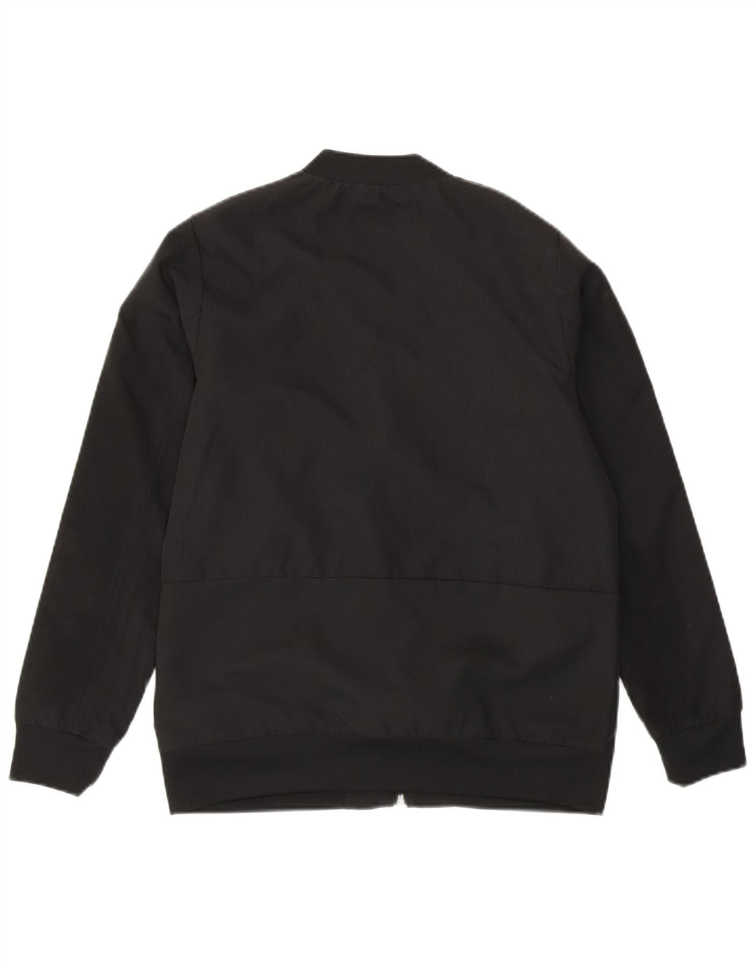 Casaco de treino Adidas Boys 11-12 anos preto poliéster