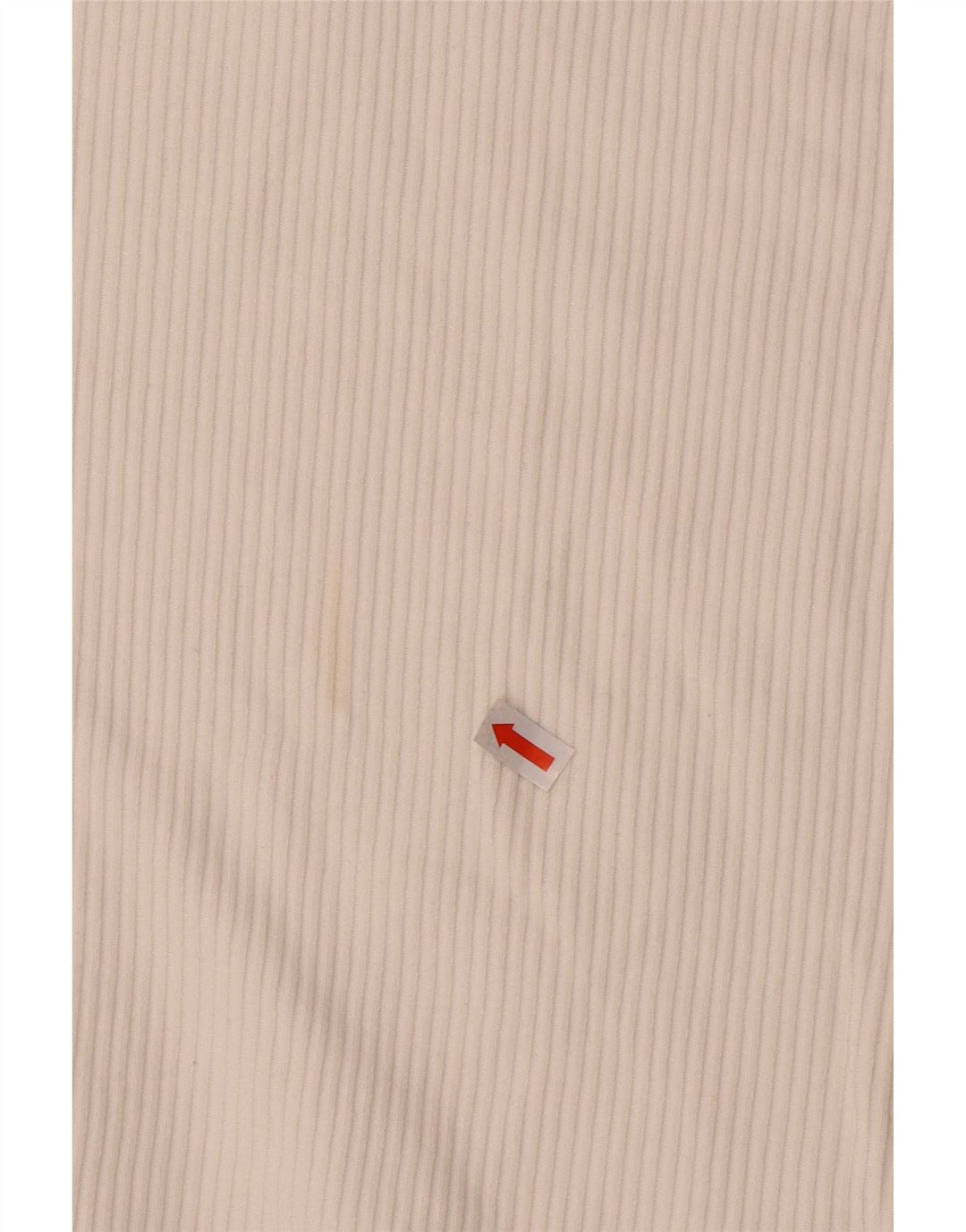 Camisa polo masculina Zara médio algodão listrado branco
