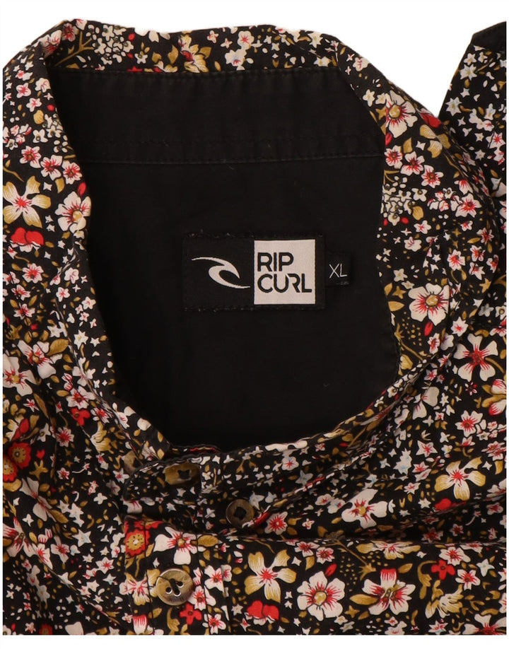 Camisa masculina de manga curta Rip Curl XL multicolorida floral