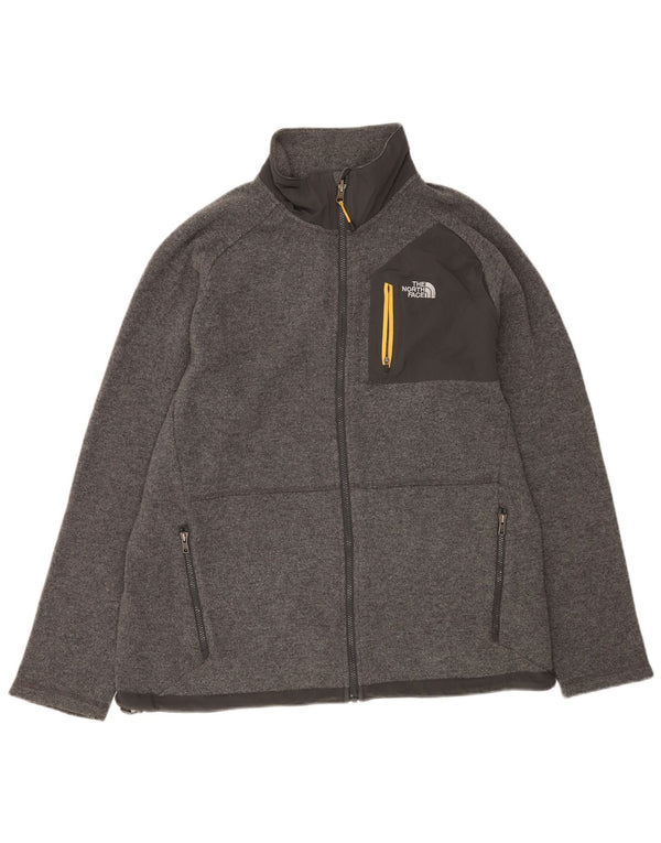 Suéter cardigã masculino The North Face XL lã cinza