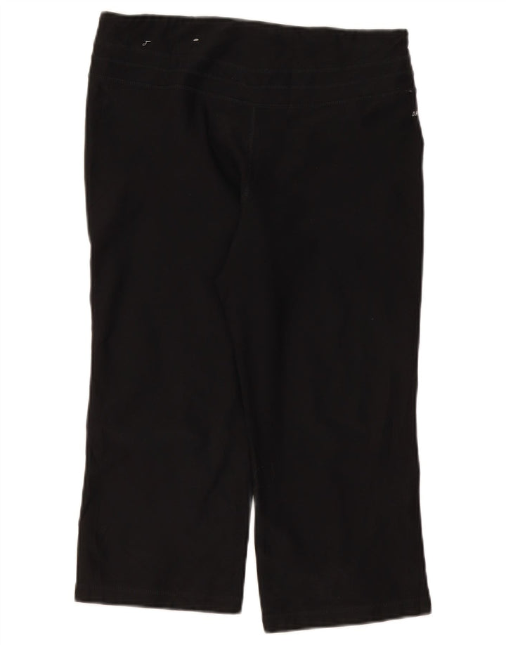 Nike Womens Capri Leggings Médio W30 L19 Preto Poliéster Esportes
