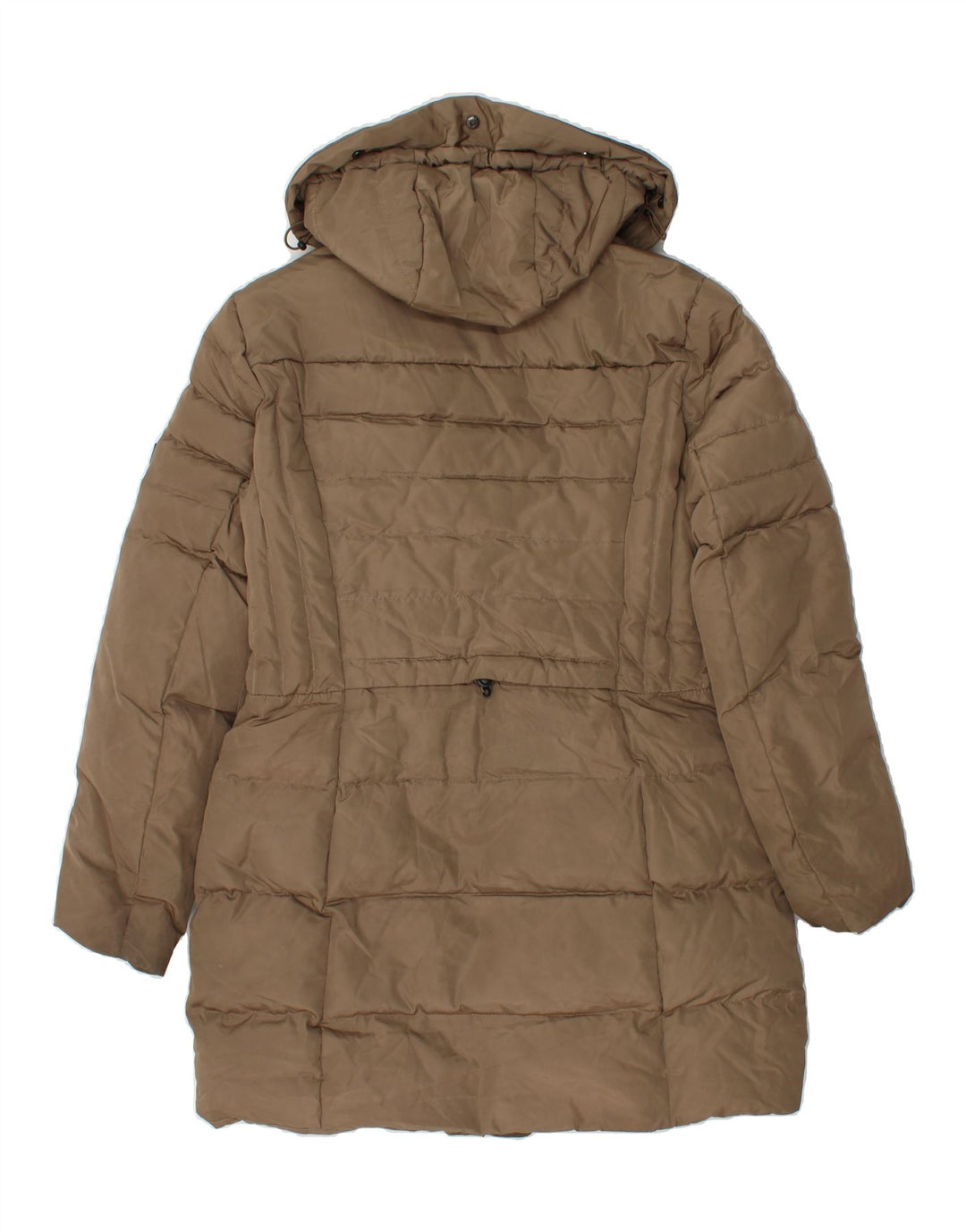 PEPE JEANS Womens Hooded Padded Coat UK 18 XL Brown Vintage PEPE Jeans and Second-Hand PEPE Jeans from Messina Hembry 