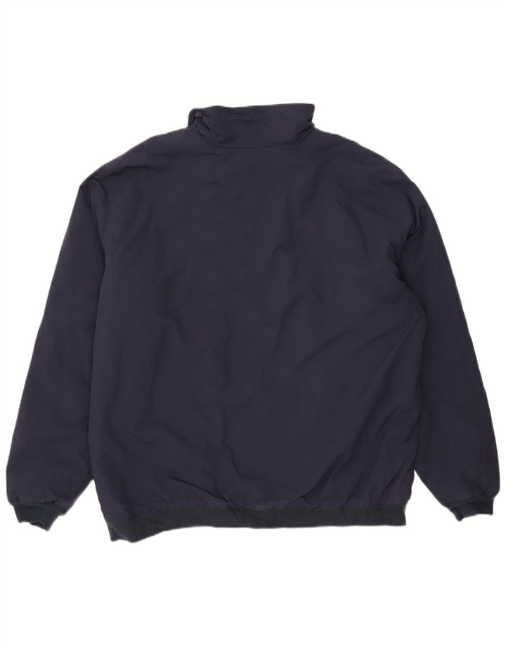 Jaqueta bomber masculina L.L.Bean UK 44 2XL azul marinho nylon