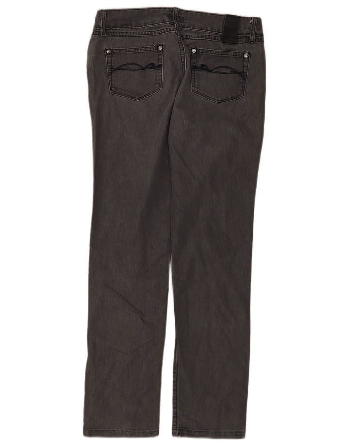 Max & Co. Jeans Slim Feminino W27 L28 Algodão Cinza