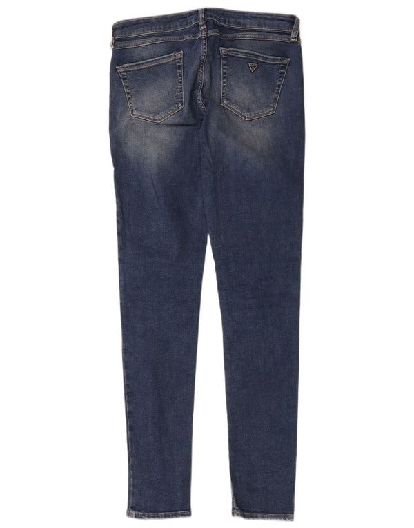 Guess Jeans Skinny Feminino W27 L30 Azul Algodão