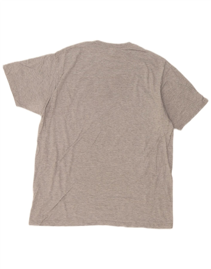 Camiseta gráfica masculina Levi's Top XL algodão cinza