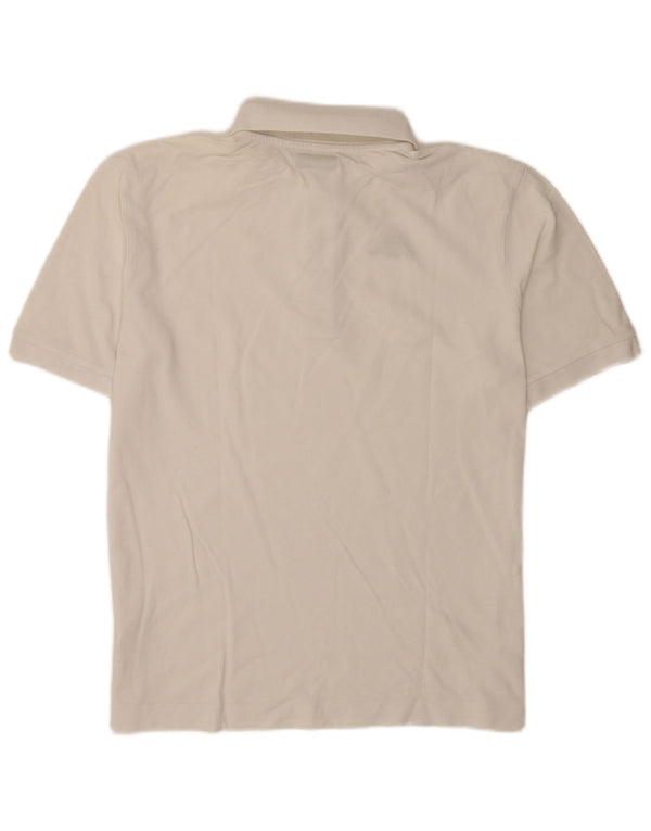 Camisa polo masculina Kappa grande algodão branco